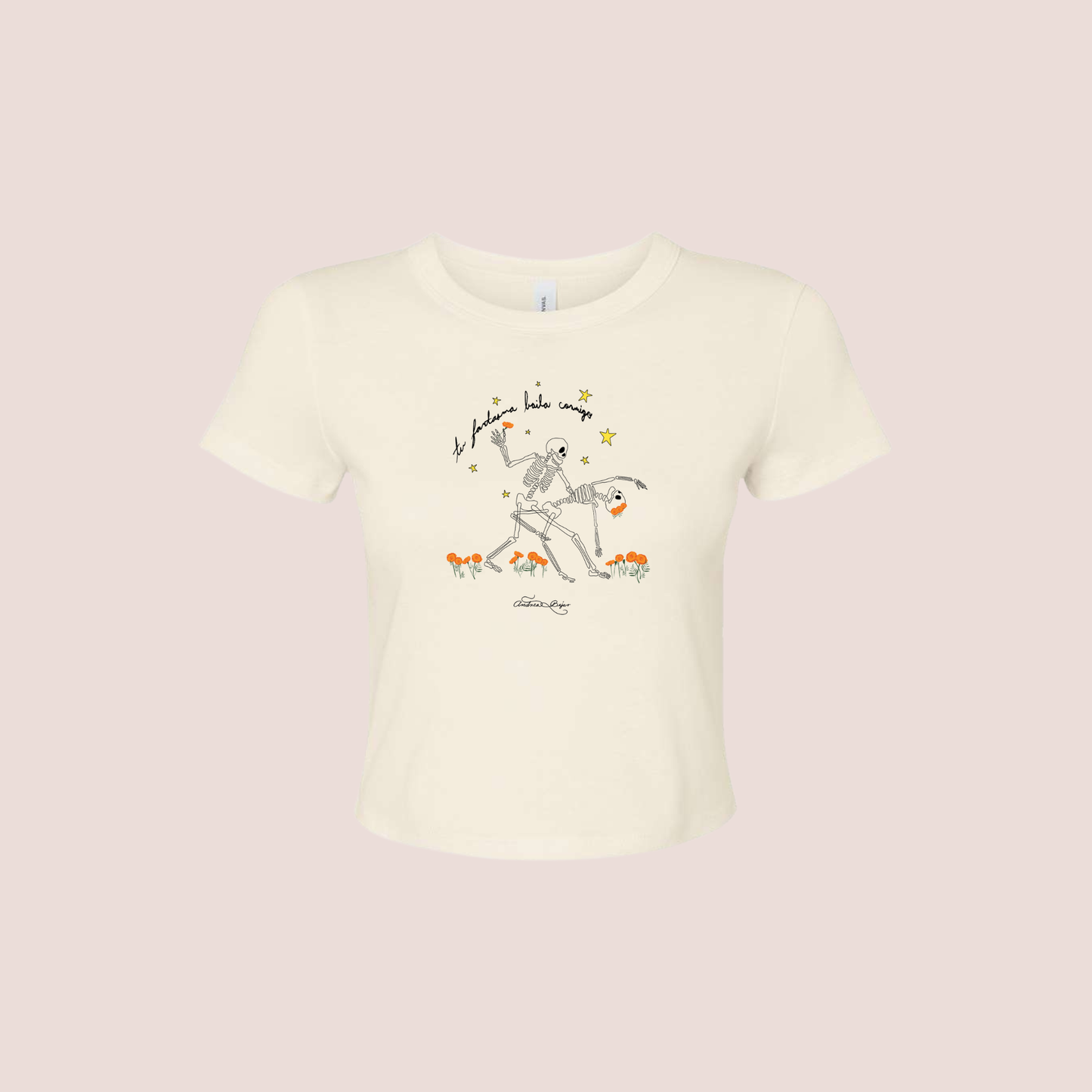 Dia de Muertos Crop Top