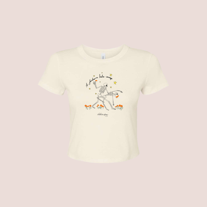 Dia de Muertos Crop Top